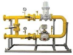 Узлы учета расхода на раме Газмашстрой